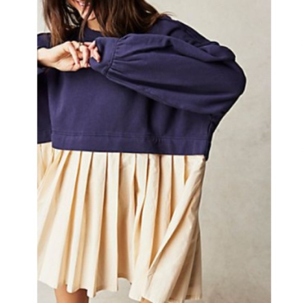 Free People Eleanor Layered Sweatshirt Dress - Sold
out!